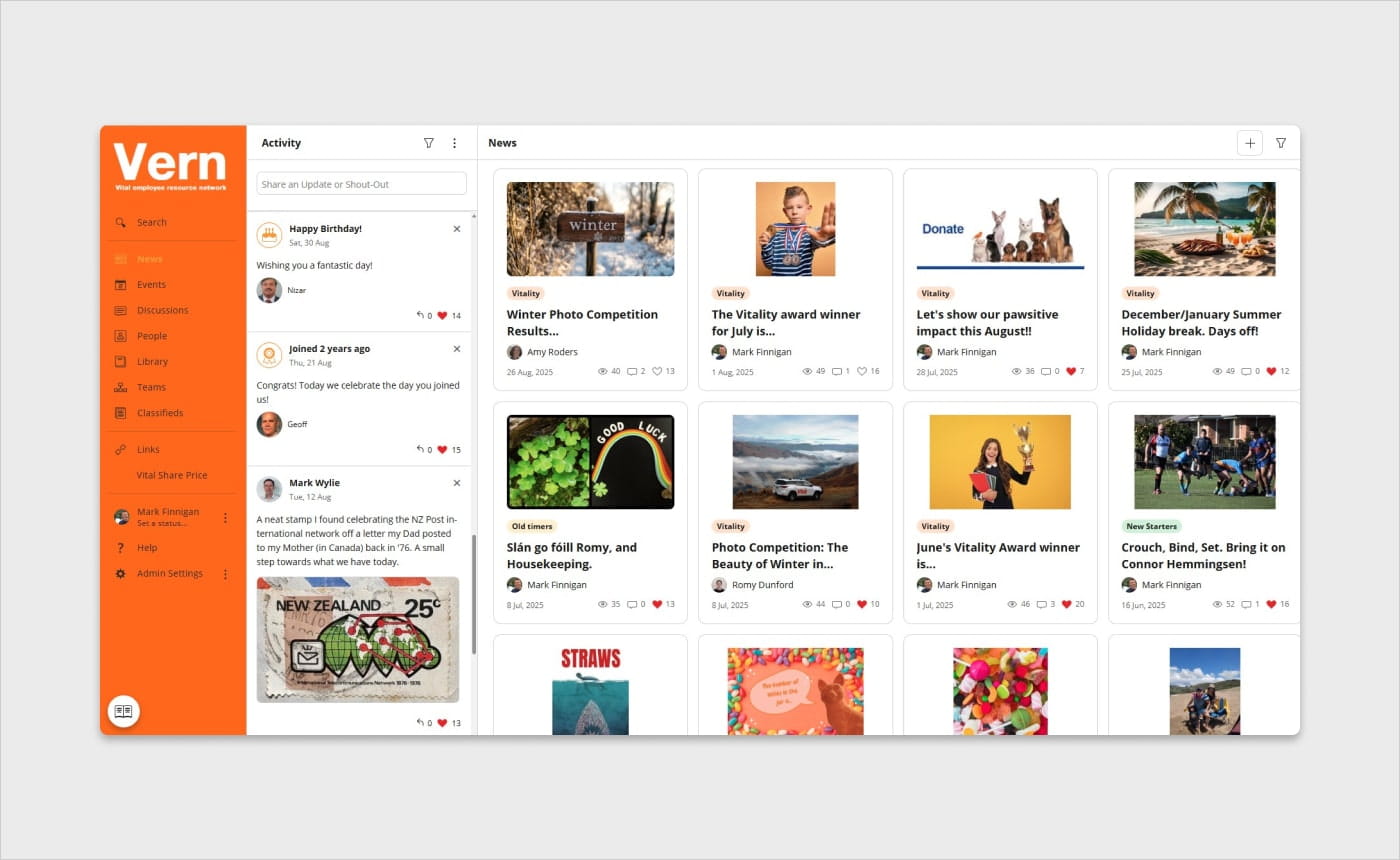 Vital Limited News view