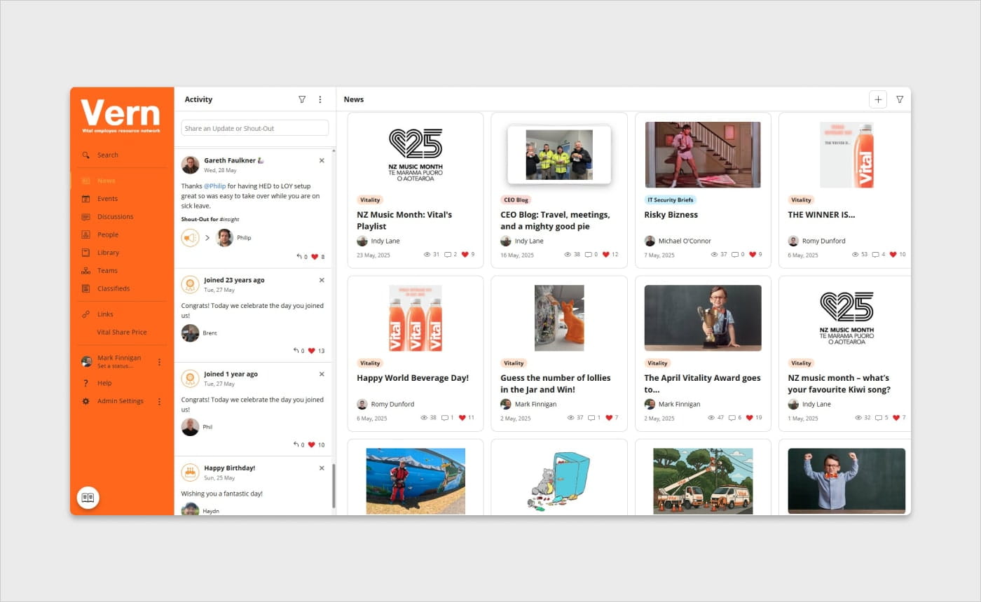 Vital Limited News view