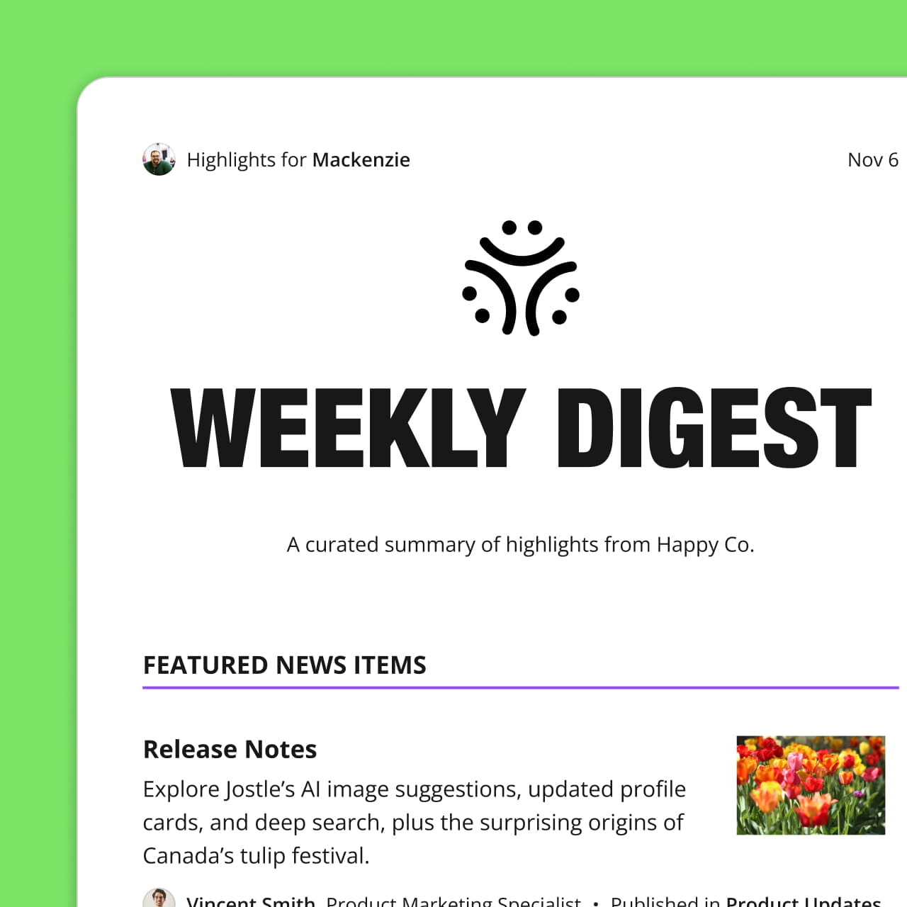 Jostle pushing out communications